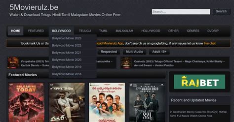 Movierulz 2023 is a website that provides pirated movies and TV shows. . 5movierulz 2023 download